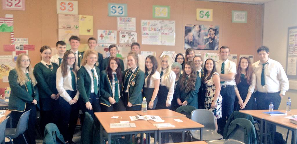 Mrs_L_Doran's tweet photo. Higher History 2015. #capableofamazingthingsโจ๐ซ #greatclass ๐๐#missyou ๐ข #studyhard ๐๐ #goodluck ๐ http://t.co/evU0jmNKVa