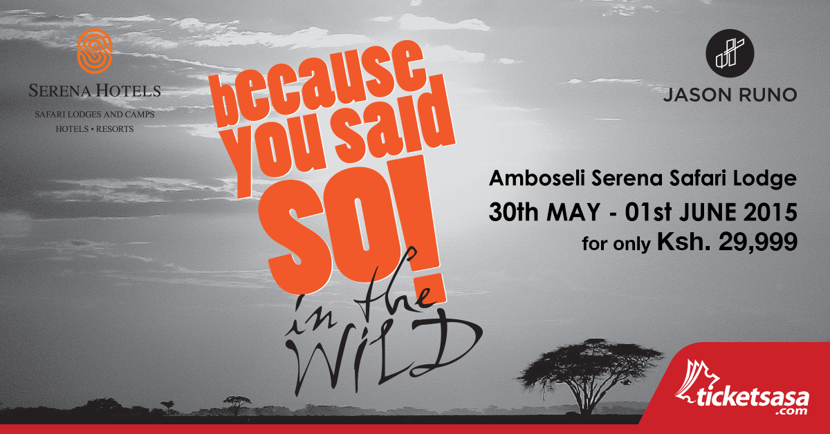 ticketsasa's tweet photo. Brace yourselves!! @2mbili_Ent takes Comedy to the wild! #BecauseYouSaidSo 
Book your spot on http://t.co/bhZeT189Oc http://t.co/O1k3rSoBwM