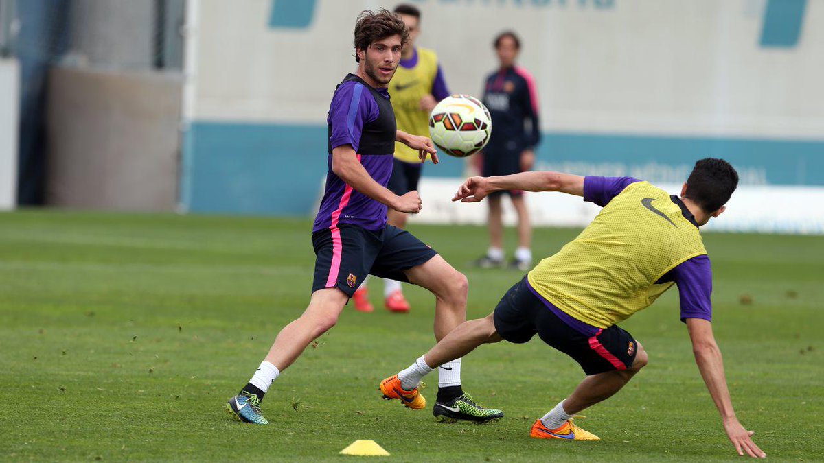 SRobertoFan's tweet photo. @SergiRoberto10 #fcbtraining http://t.co/HD3GQhDEoi