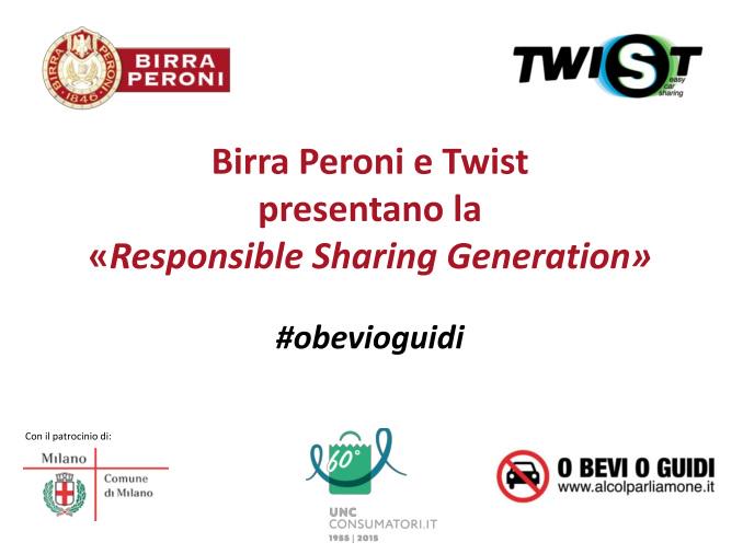 birraperoni's tweet photo. #BirraPeroni e @Twist_Milano, in corso presentazione di «Responsible #Sharing Generation»: #obevioguidi @ComuneMI http://t.co/oWW2q0WH8Z