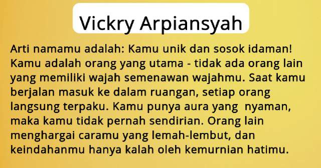 Vickry Arpiansyah tweet media