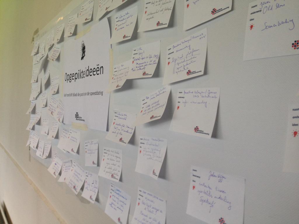 KBuydts's tweet photo. Al 150 keer een goed idee doorgegeven op #platformsco in stadion van #OHL @ISBvzw http://t.co/UsdoYqftZk
