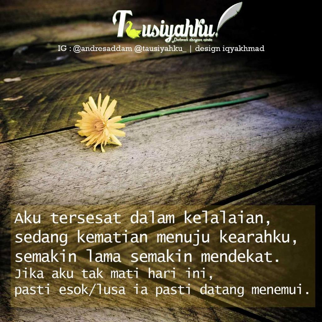 Sahabat, tetaplah memperbaiki diri, semoga kita senantiasa menjaga hidayah yg ALLAH berikan. Aamiin. :)