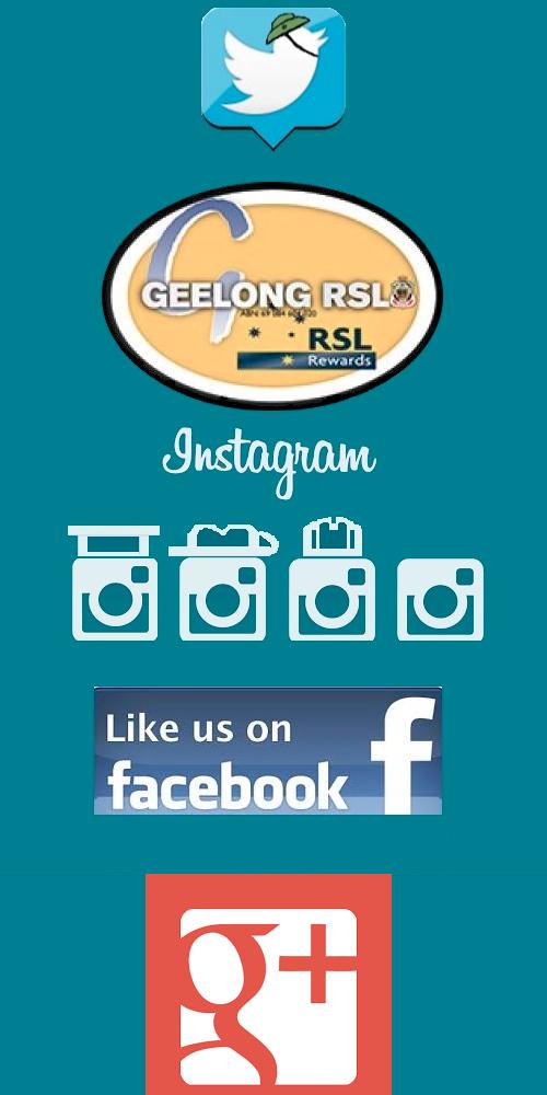 <a href="/GeelongRSL/">Geelong RSL</a> on social media