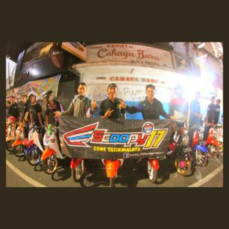 With Myfams Scoopy R'17 Tasikmalaya
