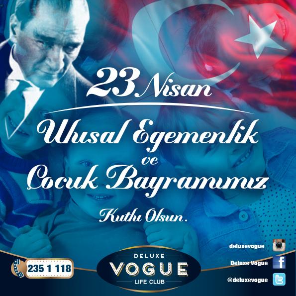 23 NİSAN ULUSAL EGEMENLİK VE ÇOCUK BAYRAMIMIZ KUTLU OLSUN...