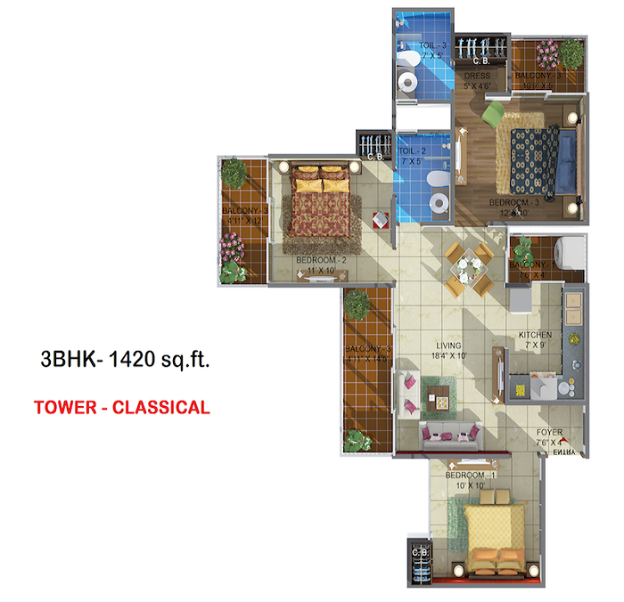 rhythm_county's tweet photo. #3BHK #Apartments of #superarea 1420 sq.ft at best price
call @18002008884 http://t.co/LvlpToFS8v