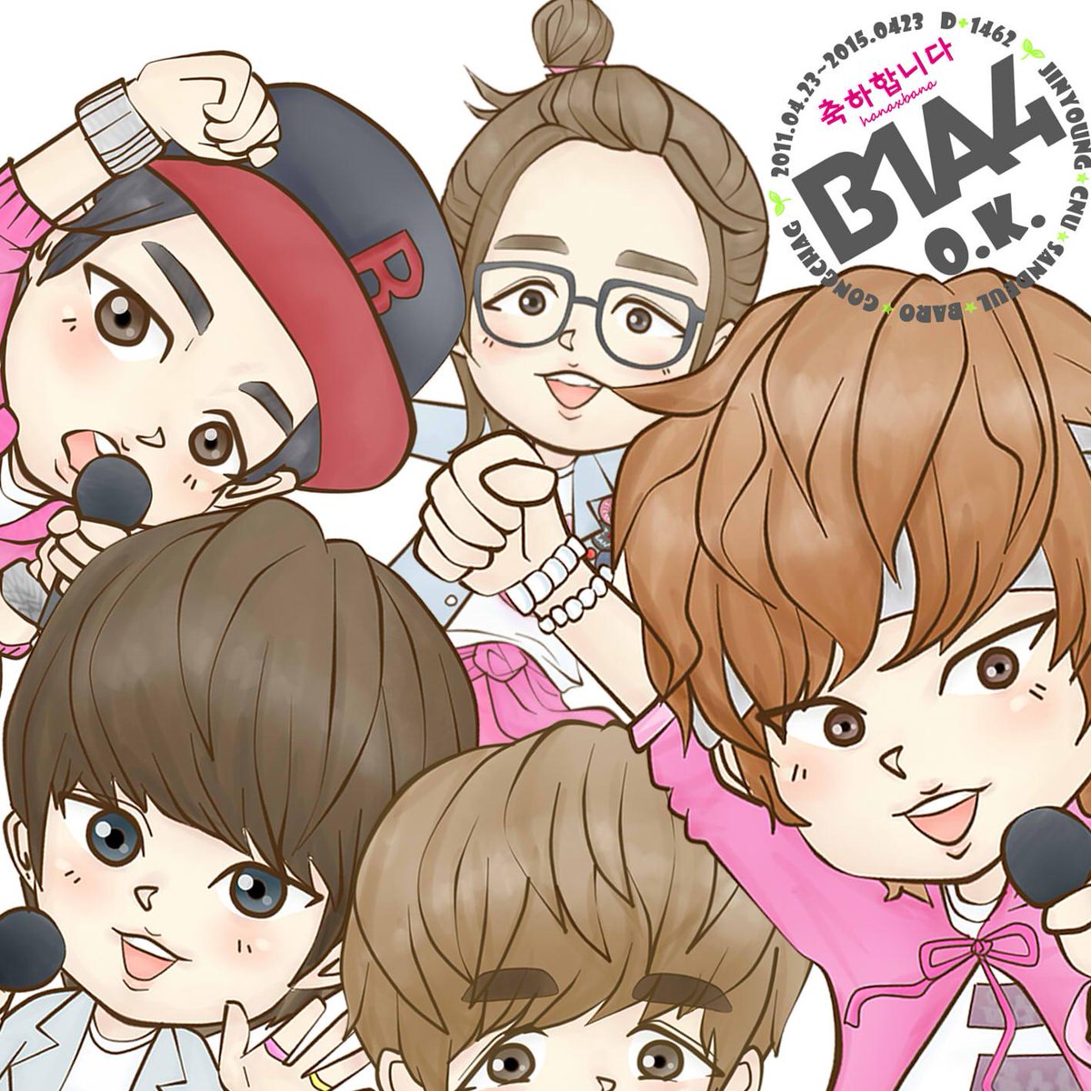 hanaxbana's tweet photo. #B1A4데뷔4주년 #4THB1A4DAY
#Fanart #PaintASongForYou #OK
"OK, girl~ 너에게만 yes man 뭐든지 다 해줄게~"
That's why can #B1A4EVER http://t.co/ZqxbIQ67AR