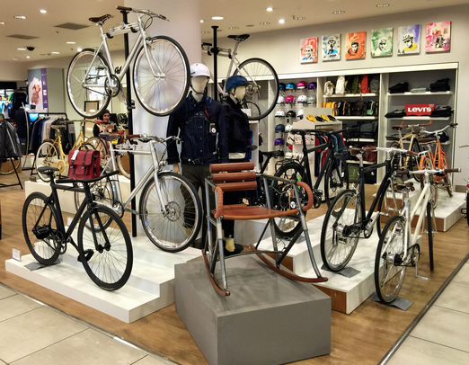 tw0makers's tweet photo. The latest Randonneur Chair is now in @Selfridges Oxford Street at the @_velorution concession store. #Selfridges http://t.co/Maa07E77Pj