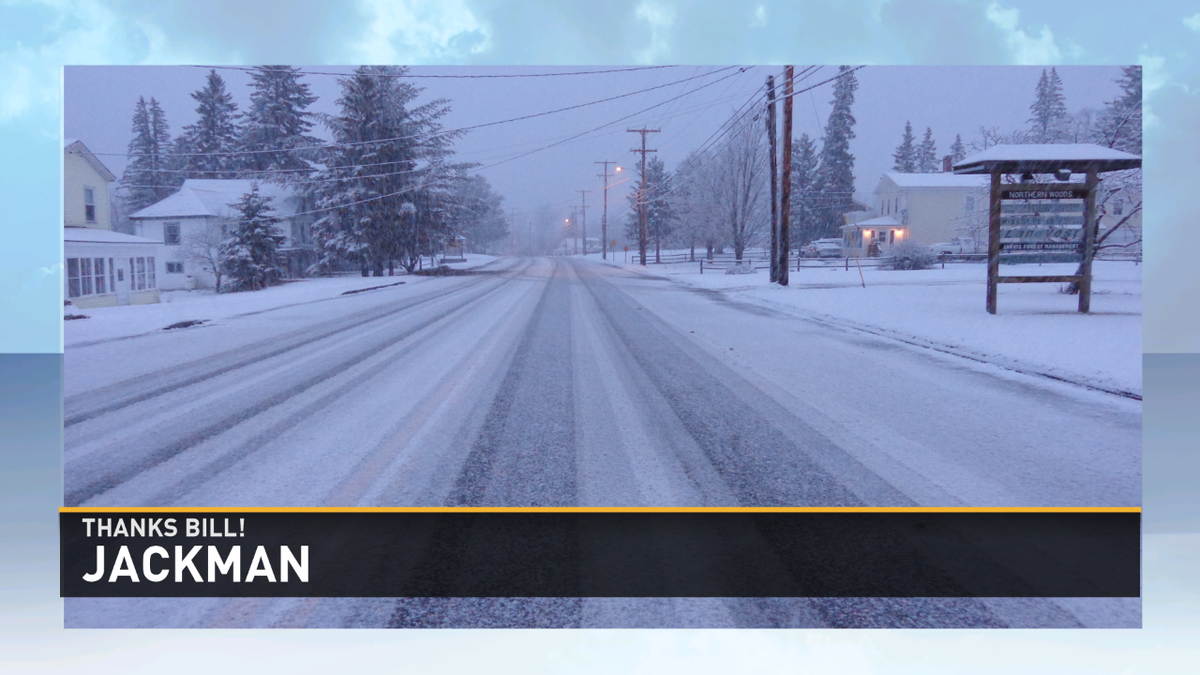 RT ToddWCSH Jackman, Maine...where it's still Winter. NEWS CENTER