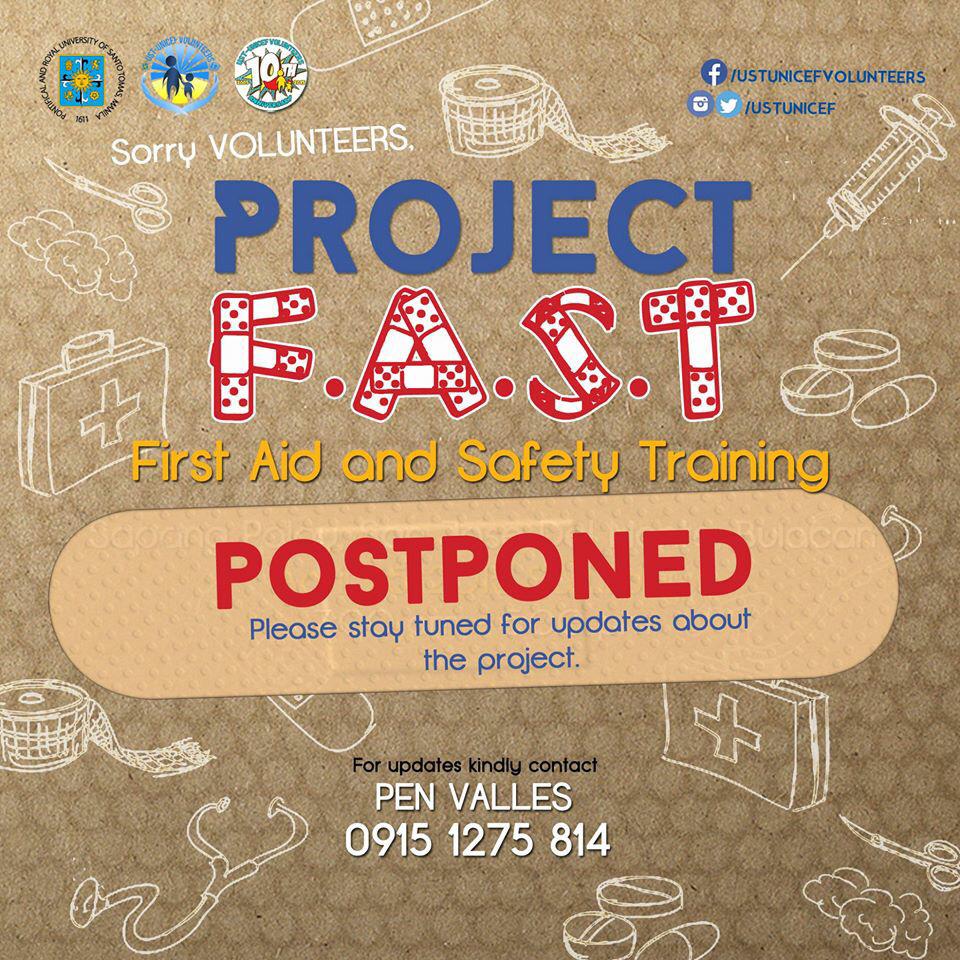 ustunicef's tweet photo. Further details of the rescheduled date will be announced soon. We'll keep you posted! #ProjectFAST http://t.co/gbqgYc3BMB