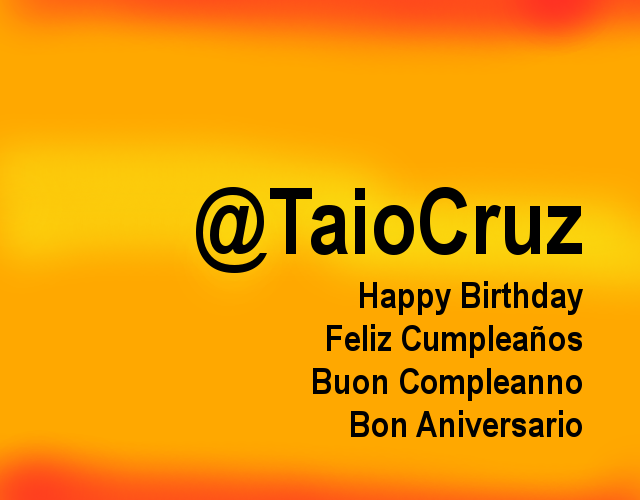 Taio Cruz, Dynamite Happy Birthday 