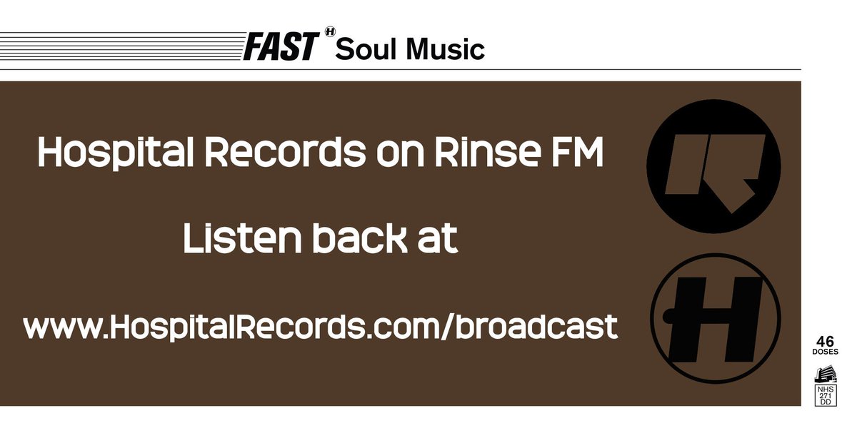 Listen back to our #FastSoulMusic special on <a href="/RinseFM/">Rinse FM</a> w/ The Goose and <a href="/TomMullett/">Tom Mullett</a> >> hospi.tl/rinseapril
