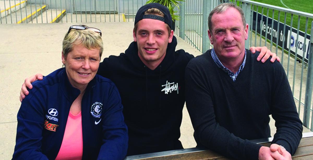 Pauline and Brendan Byrne make the trip to Australia to see son, Ciaran, make his AFL debut. dundalkleader.com