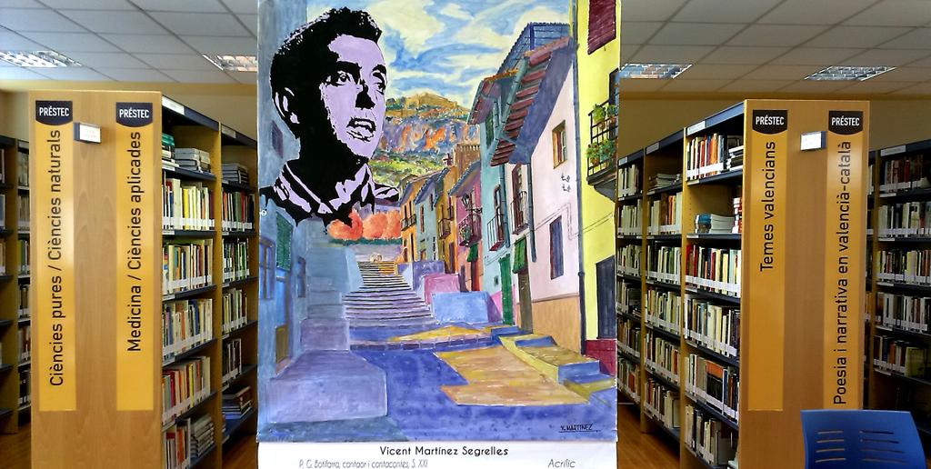 Cristina9265's tweet photo. Ja ho tenim tot en marxa! A les 20'15 h, Pep "Botifarra" cantarà i contarà a la #Biblioteca de #Xàtiva #DiadelLlibre. http://t.co/D5XVO6Ftx9