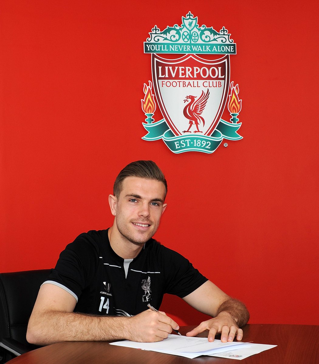 LivEchoLFC's tweet photo. Jordan Henderson signs new five year deal with #LFC
http://t.co/LwXdzvcu0m http://t.co/MQzim609Jb