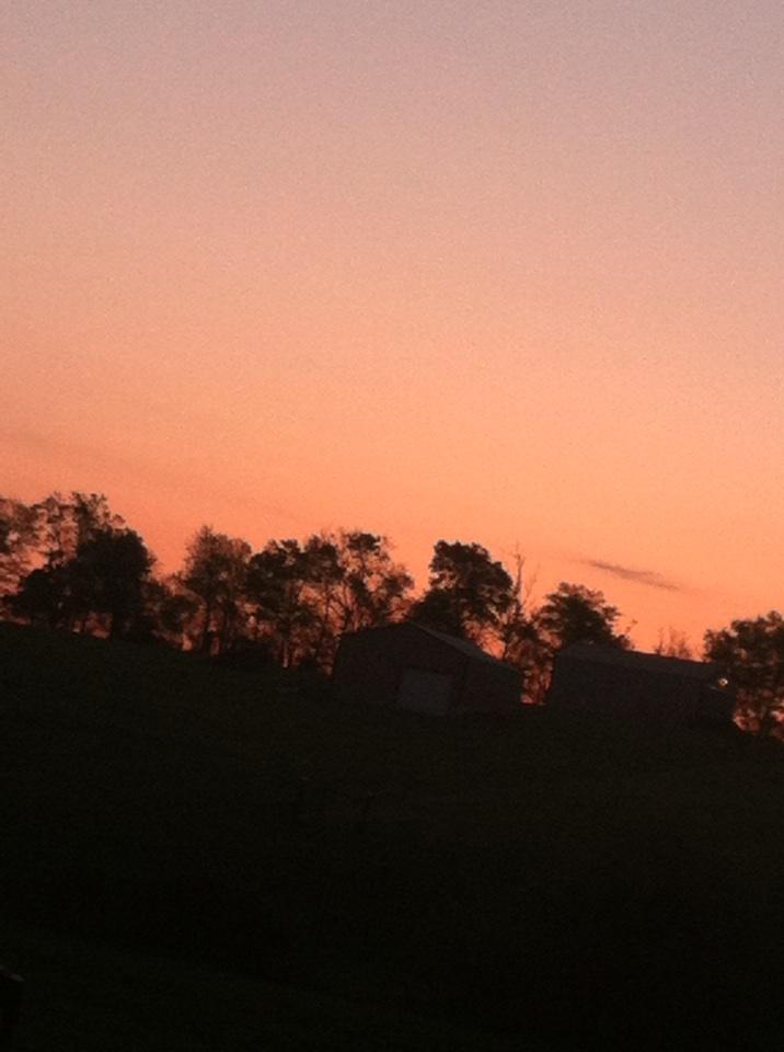 KaylaModrell's tweet image. Pretty sunrise!