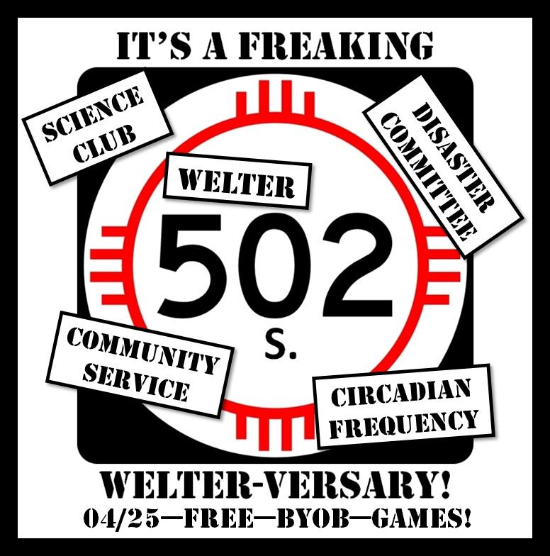 502South's tweet photo. Saturday Show with @WelterRock @scienceclubrock #DisasterCommittee #CircadianFrequency and #CommunityService! http://t.co/RI5cIDIKCP