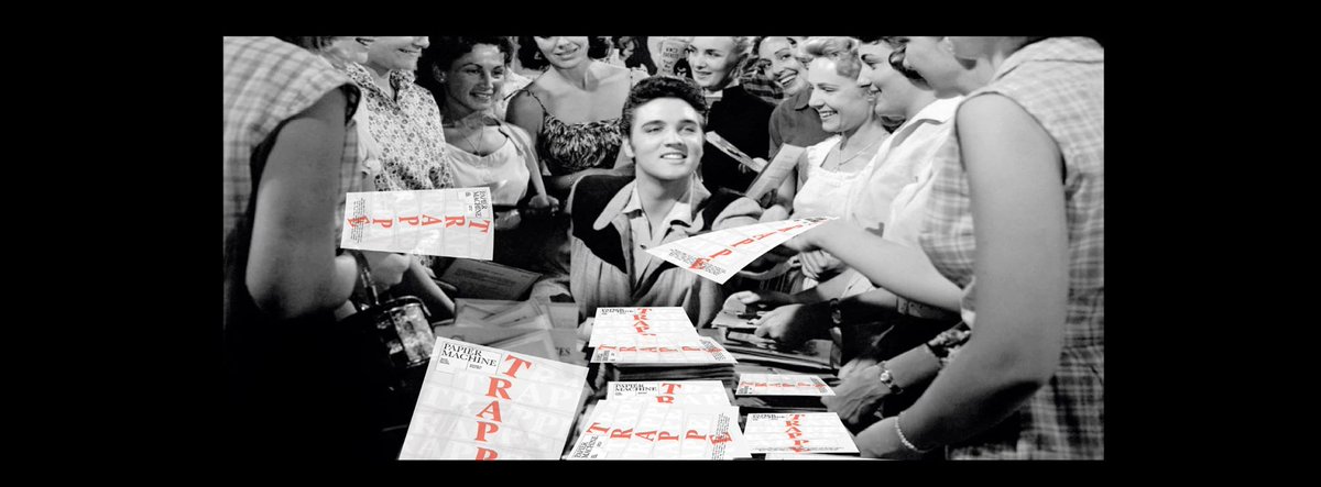 PapierMachine_'s tweet image. [#Flonflons] "De Souffle à Trappe - le putsch", soirée de lancement de #PapierMachine n°2 le 30/04 au Cinéma Galeries