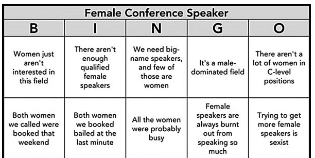 chronicle's tweet photo. Want to be a featured speaker at a scholarly meeting? It helps to be male. http://t.co/Nh7s2dcHZB http://t.co/PptuGXfk1b