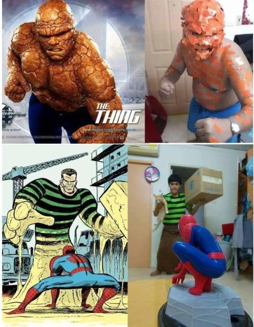 HobbyConGalicia's tweet photo. Porque contra la falta de medios.... imaginación! #failcosplay http://t.co/jHXKLrpdqQ