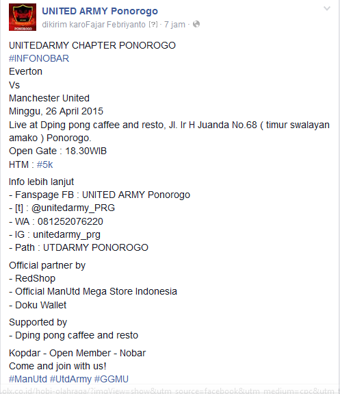 UNITEDARMY PONOROGO tweet media