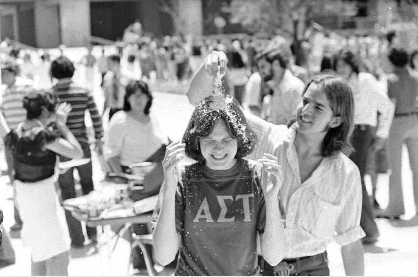 UTSA's tweet photo. #throwback to Fiesta #UTSA 1978 and to Fiesta UTSA last week. 🎉 #VivaFiesta #VivaUTSA http://t.co/iVYwnQLGLl