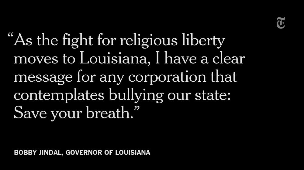 nytimes's tweet image. Bobby Jindal: I’m Holding Firm Against Gay Marriage nyti.ms/1PnWV5F via @nytopinion