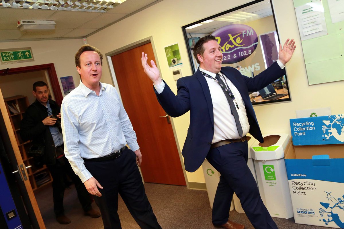 liamffoundation's tweet photo. Our great friend and trustee @PiratePeters , MD of Pirate FM, was visited by the PM today, we love this photo! http://t.co/3bJWWsgEVQ