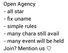 SStarRPent's tweet photo. @WeGotLoves [HELP RT] NEED OPEN AGENCY? http://t.co/RII9pcHx6B