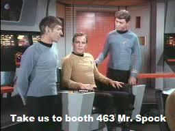 panamatim62's tweet photo. Prime Directive says with 100+ presenters in the #EMCWorld Solutions Expo don't miss the TCE booth 463 #CX http://t.co/r5ffmfAwBi