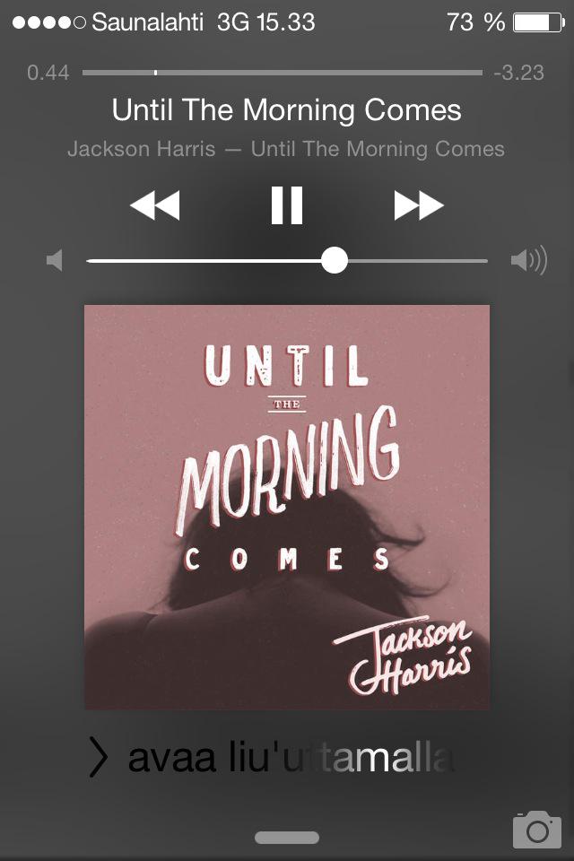 love this song! 😍 @Jackson_Harris #UntilTheMorningComes