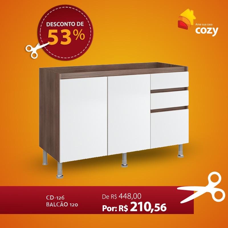 Ter a cozinha linda e organizada com 53% de desconto é só na Cozy! Acesse o site e confira bit.ly/1PYfSgt