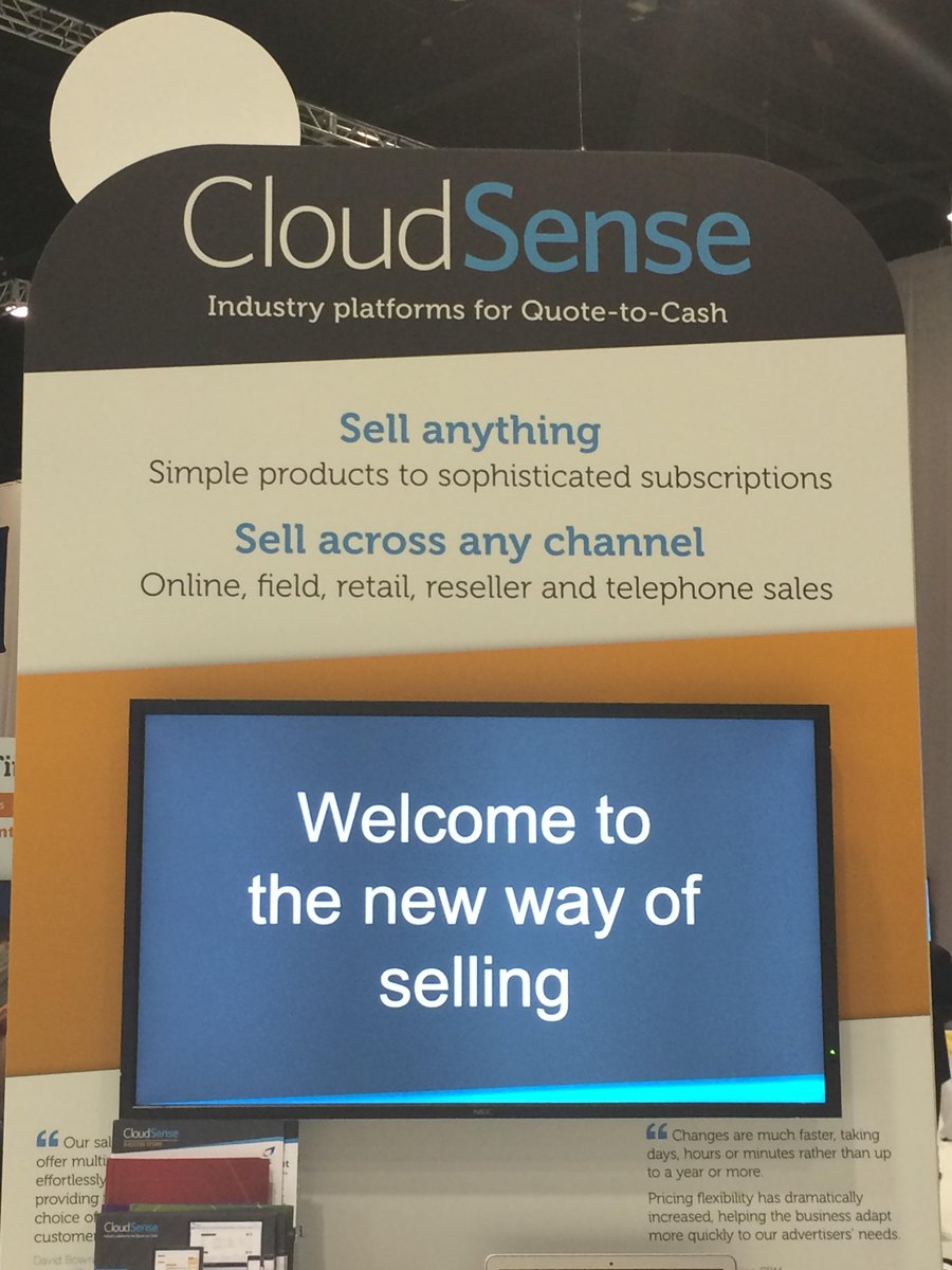 cloudsense's tweet photo. The CloudSense team are set up and ready to go @SalesforceTour Chicago http://t.co/3Rrvt8Tg0G