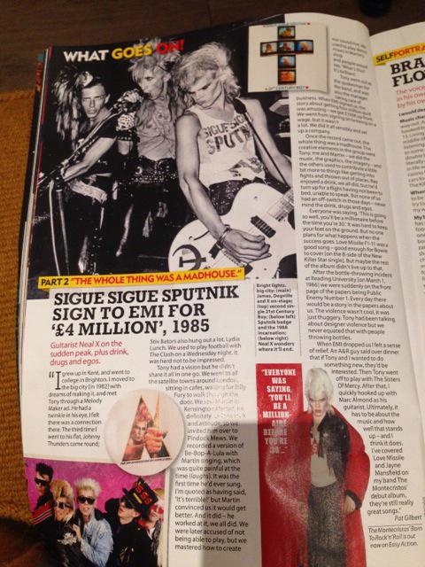 TheMontecristos's tweet photo. This month's Mojo has a fantastic 3 page Sigue Sigue Sputnik feature! #mojo #sss #patgilbert #themontecristos http://t.co/ZPbMsoOwIw