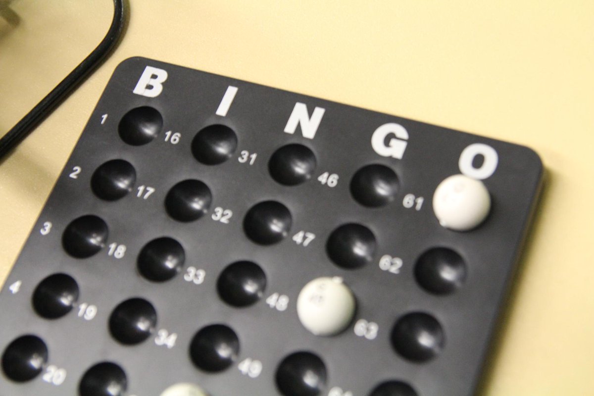 GB's Annual Family Bingo Night  - a fun filled community building event!! Can you find the math in BINGO?