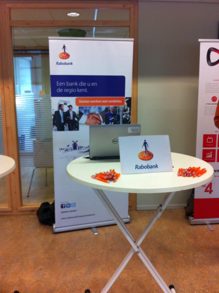 Klaar om de studenten CMI <a href="/hsrotterdam/">Hogeschool Rotterdam</a> te ontvangen! #stageevent