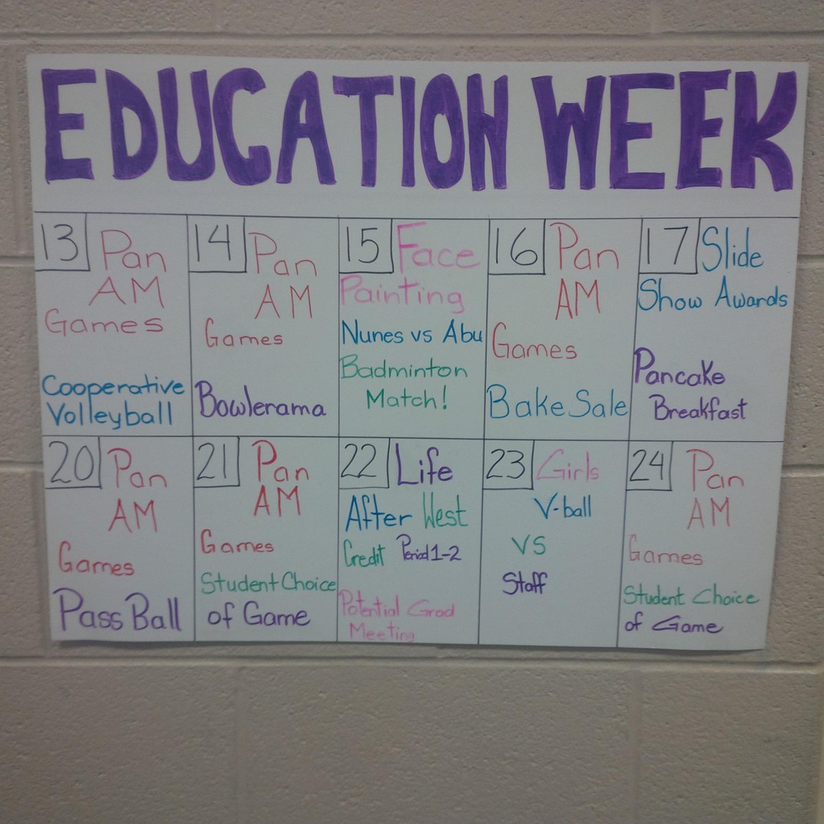 WestCreditSS's tweet photo. There so many great things happening in @PeelSchools #PeelEdWeek http://t.co/Rn3ssx3giN