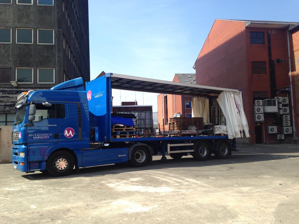 And so the preparation begins. #TheFilthySeries #BarSetUp 2 day | All Day | Outdoor Festival at the heart of Belfast