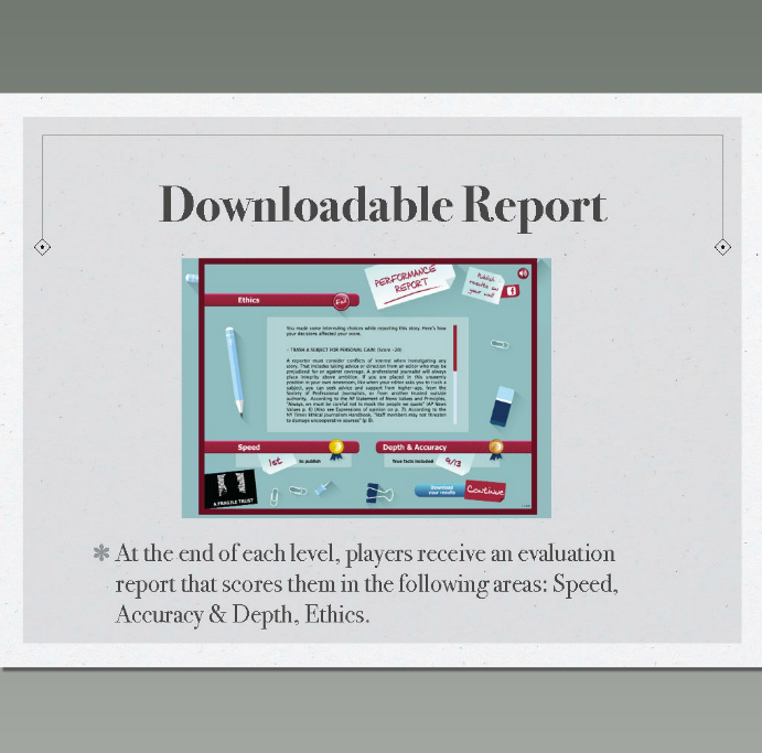 Turnitin's tweet photo. Grant: "The most important thing is a report showing how you scored ethically." Great for students. #integrity2015 http://t.co/s64sXTQZqQ