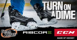 GearZoneProShop's tweet image. Need to make a quick turn on the ice? #TurnOnADime w/the @CCMHockey Ribcore in stores this weekend! #NewProductWeek