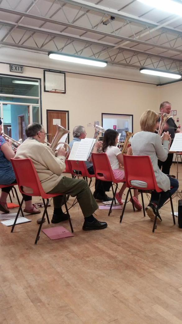 Horns &amp; trombones <a href="/LoxleyBand/">Loxley Silver Band</a> Training band. We have great learners of all ages here for "me-time" #sheffieldissuper