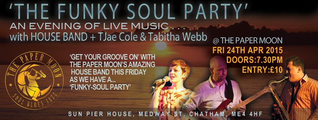 PaperMoonLive's tweet image. Live Soul Music in Medway on Friday: