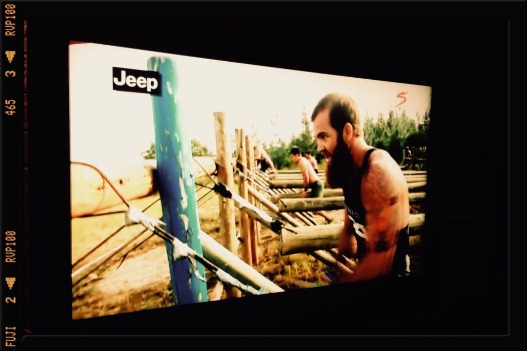 iKindMedia's tweet photo. Hey... it's That Beard Guy on @SuperSportTV again! @iamthatbeardguy @thewarriorrace @Jeep #warrior #thatbeardguy http://t.co/Wi9nRwBe2W