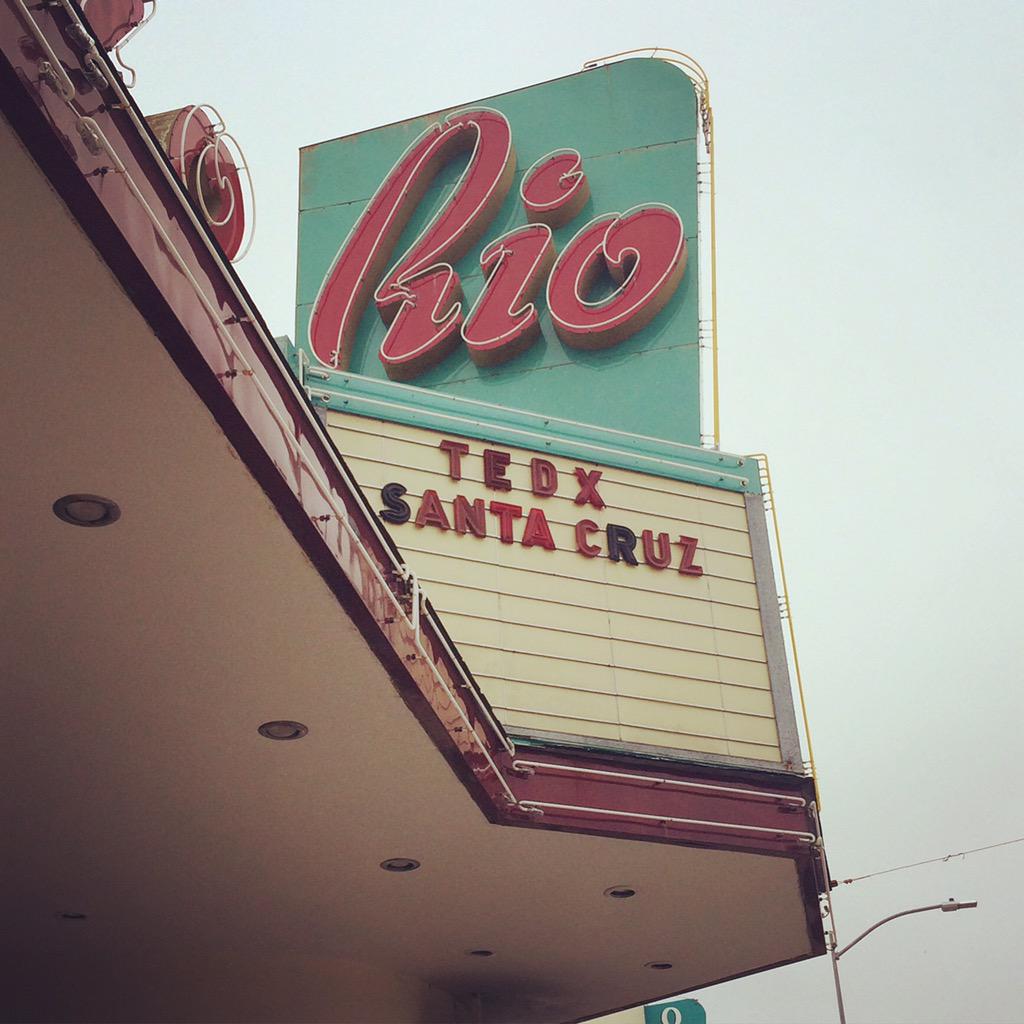 livingstonmckay's tweet photo. Off to rehearsal for @SJ_Murray's @TEDxSantaCruz talk tomorrow. #writeandwrong http://t.co/MPPyDJPaJ8