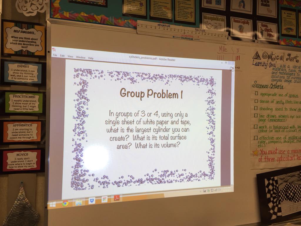 skelton_fes's tweet photo. @lv2learn2 The cylinder question round 2! #groupproblemsolving #grit #scdsbmath #skelton http://t.co/tPFkTvFGiD