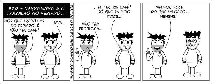 Roffer_Cafe's tweet photo. Vai um café docinho aí?
#cafe #piada #hq #quadrinho #roffercafe #coffee #saopaulo #brasil http://t.co/oeTnoVk0JL