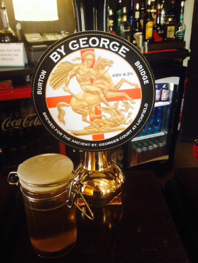 BLTLeicester's tweet photo. Happy St George's Day #stgeorgesknight #realale http://t.co/faPSYRxwVA