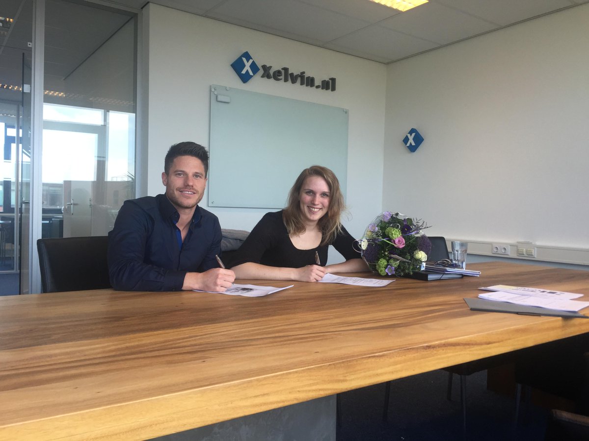 #Girlsday2015 in optima forma: vandaag verwelkomen wij Linda de Haan bij team #Xelvin Veel werkplezier Linda!