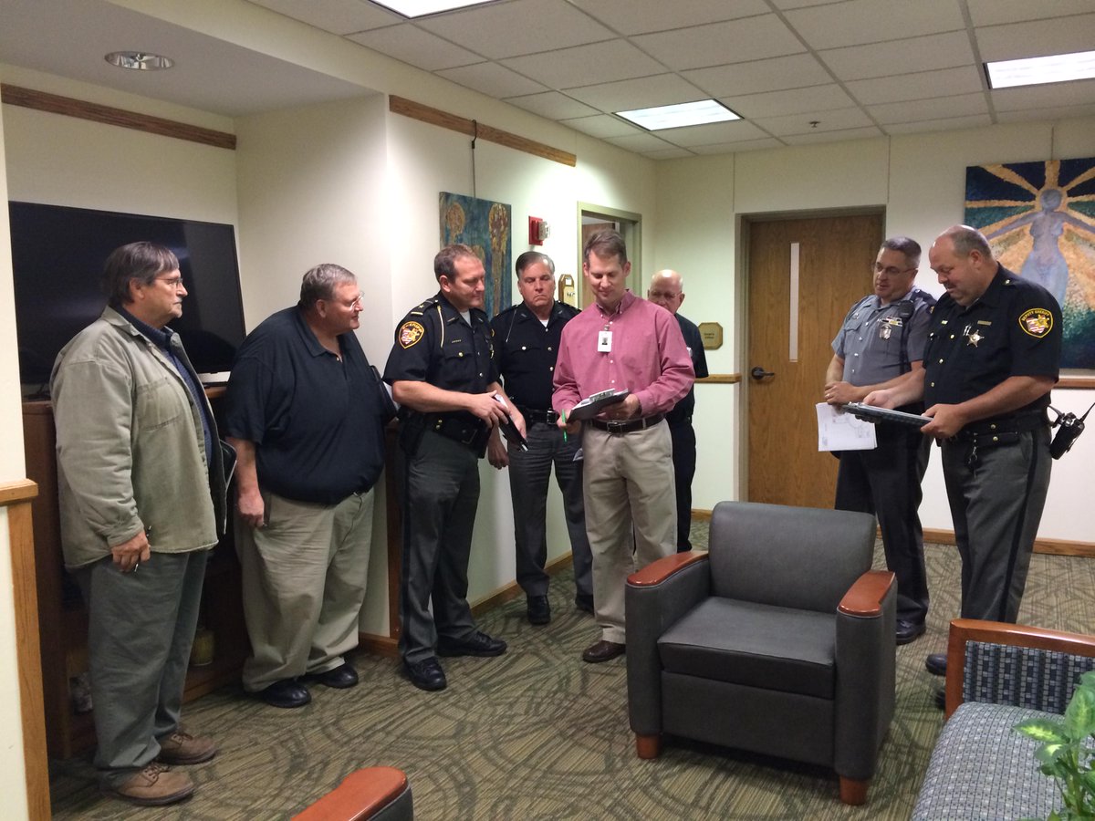 ohiousouthern's tweet photo. We are pleased to host local law enforcement &amp; emergency responders for a tour of the Southern campus today! http://t.co/p25EGs0MDs